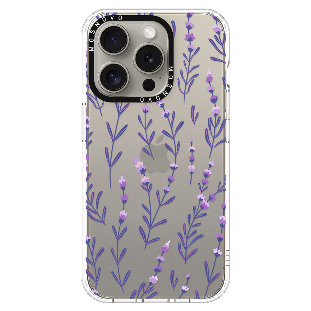 Lavenders Phone Case - iPhone 15 Pro Case - MOSNOVO