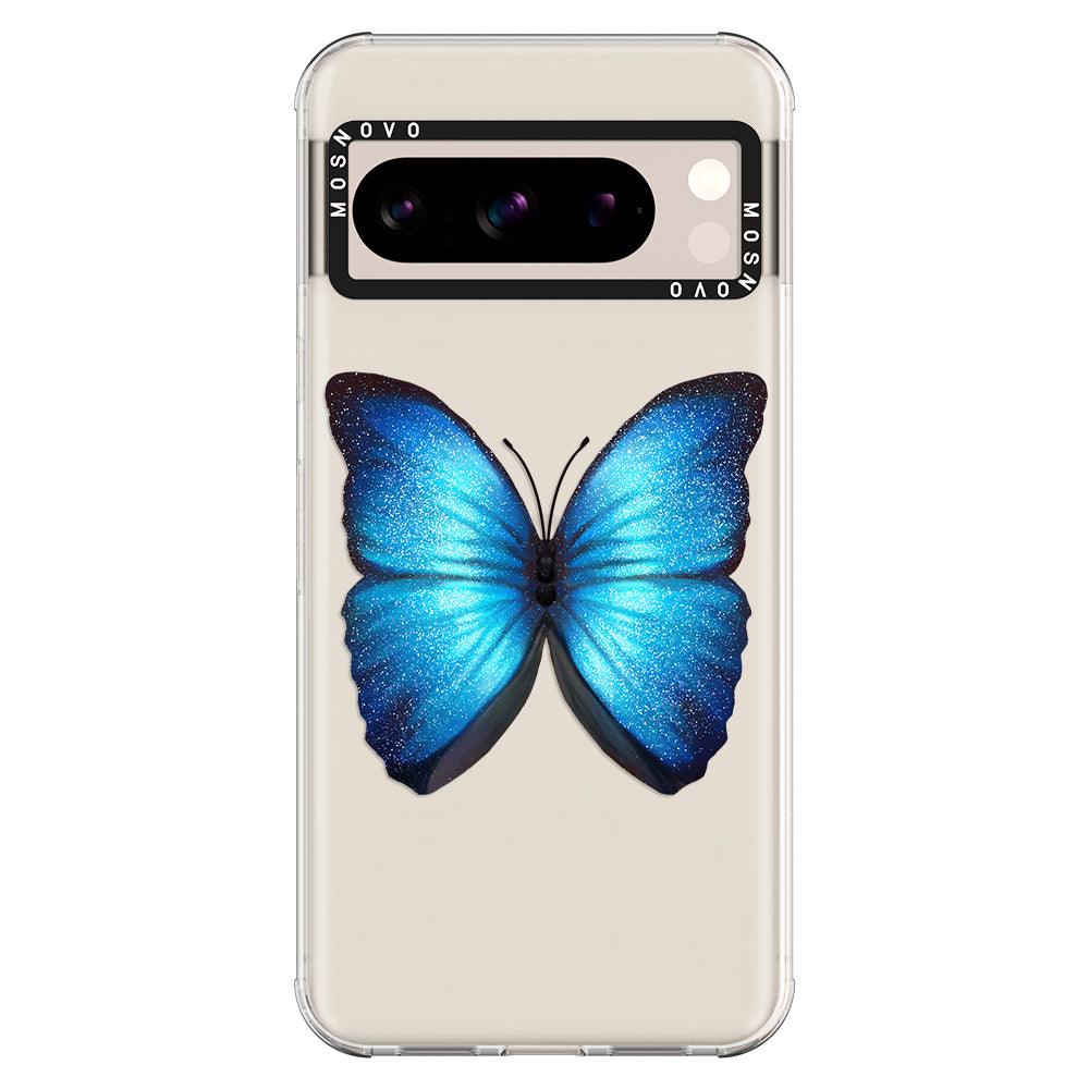 Shimmering Butterfly Phone Case - Google Pixel 8 Pro Case - MOSNOVO