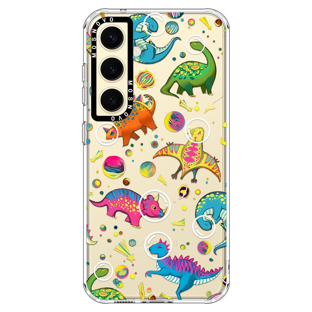 Dinosaur Planet Phone Case - Samsung Galaxy S24 Plus Case - MOSNOVO