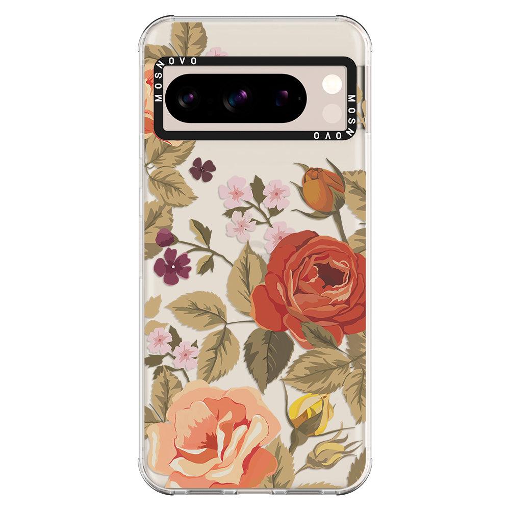 Vintage Roses Phone Case - Google Pixel 8 Pro Case - MOSNOVO