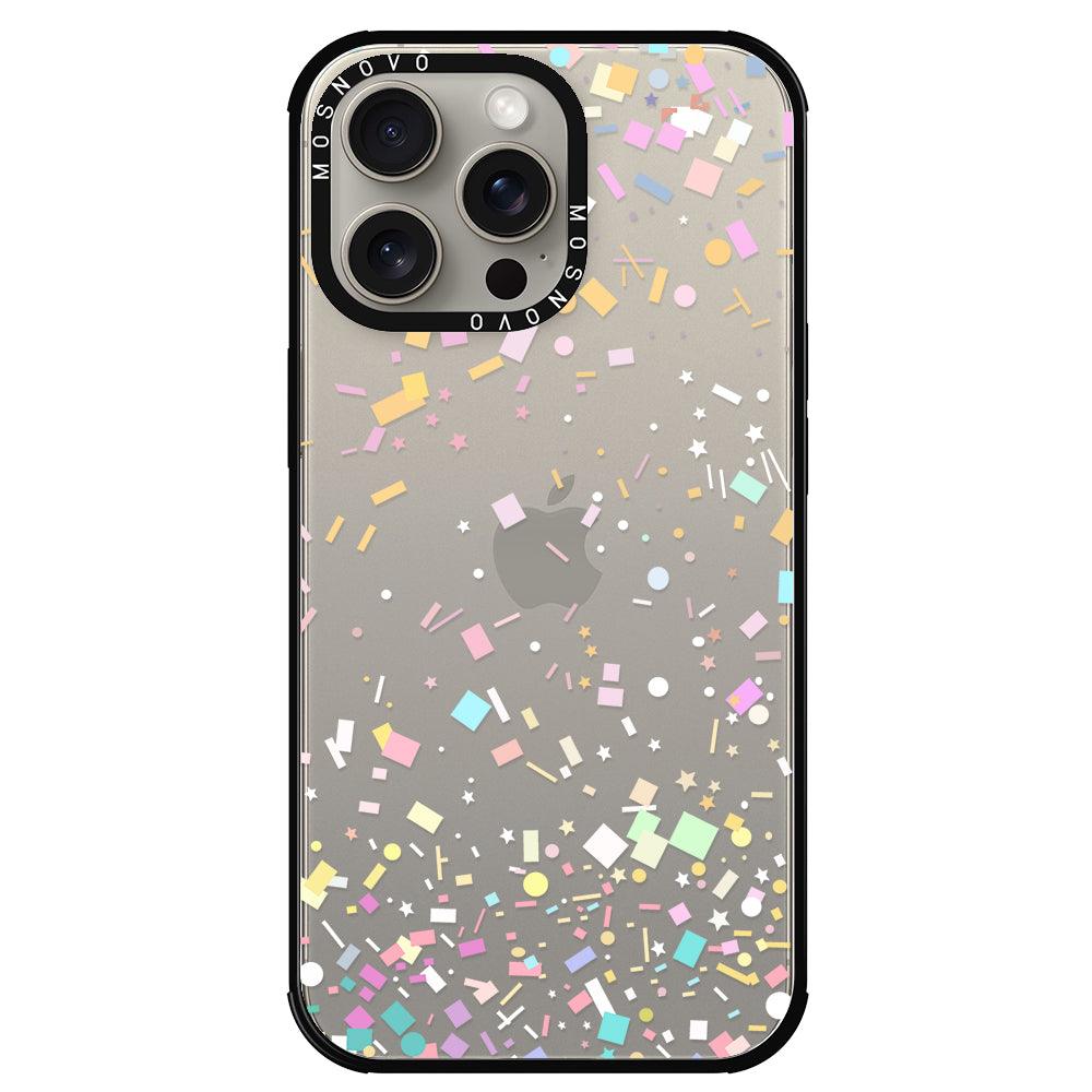 Confetti Phone Case - iPhone 15 Pro Max Case - MOSNOVO