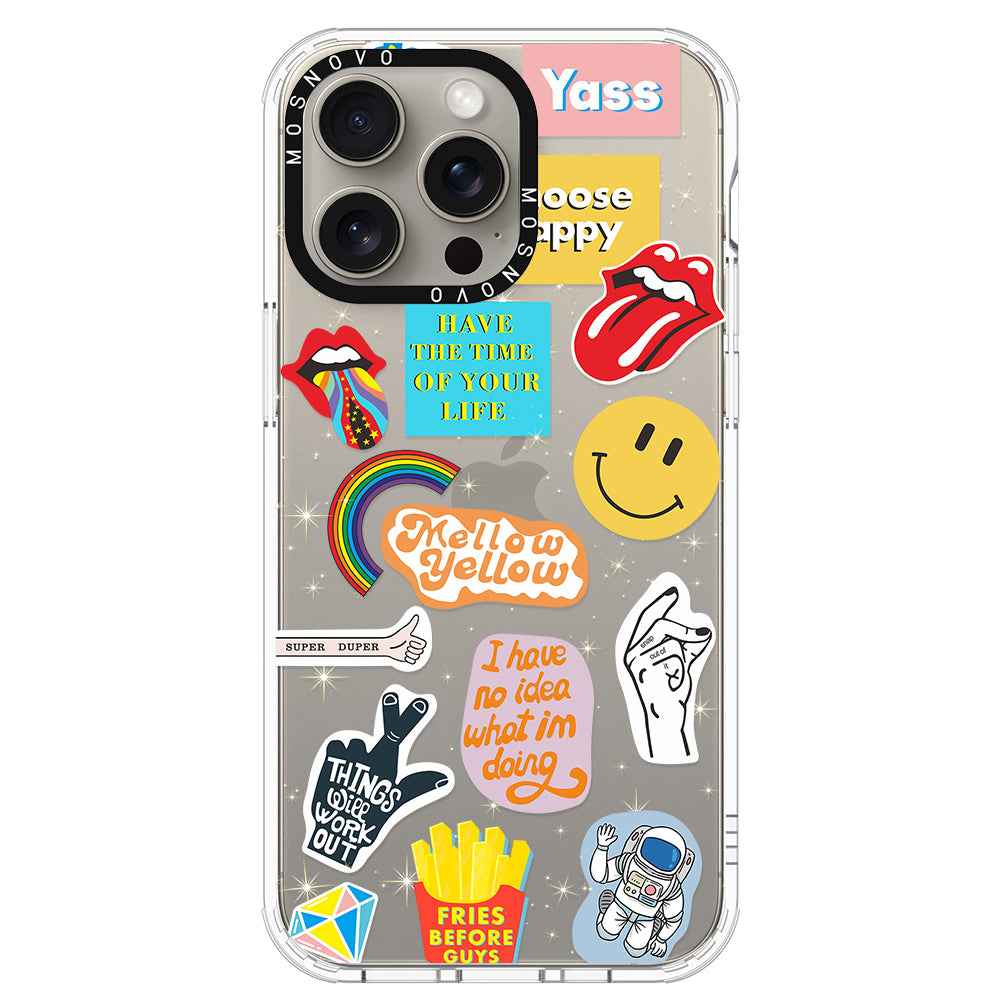 Pop Culture Phone Case - iPhone 15 Pro Max Case - MOSNOVO