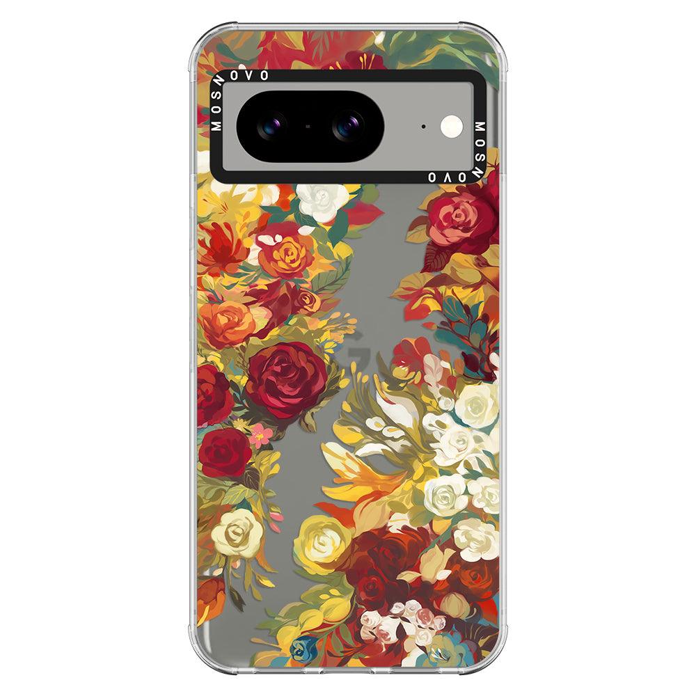 Vintage Flower Garden Phone Case - Google Pixel 8 Case - MOSNOVO