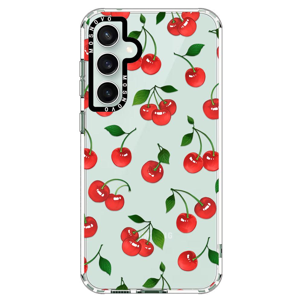 Cute Cherry Phone Case - Samsung Galaxy S23 FE Case