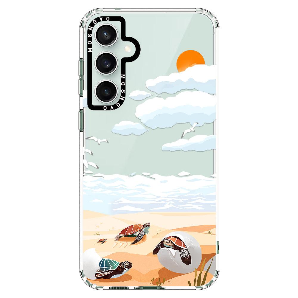 Baby Sea Turtle Phone Case - Samsung Galaxy S23 FE Case