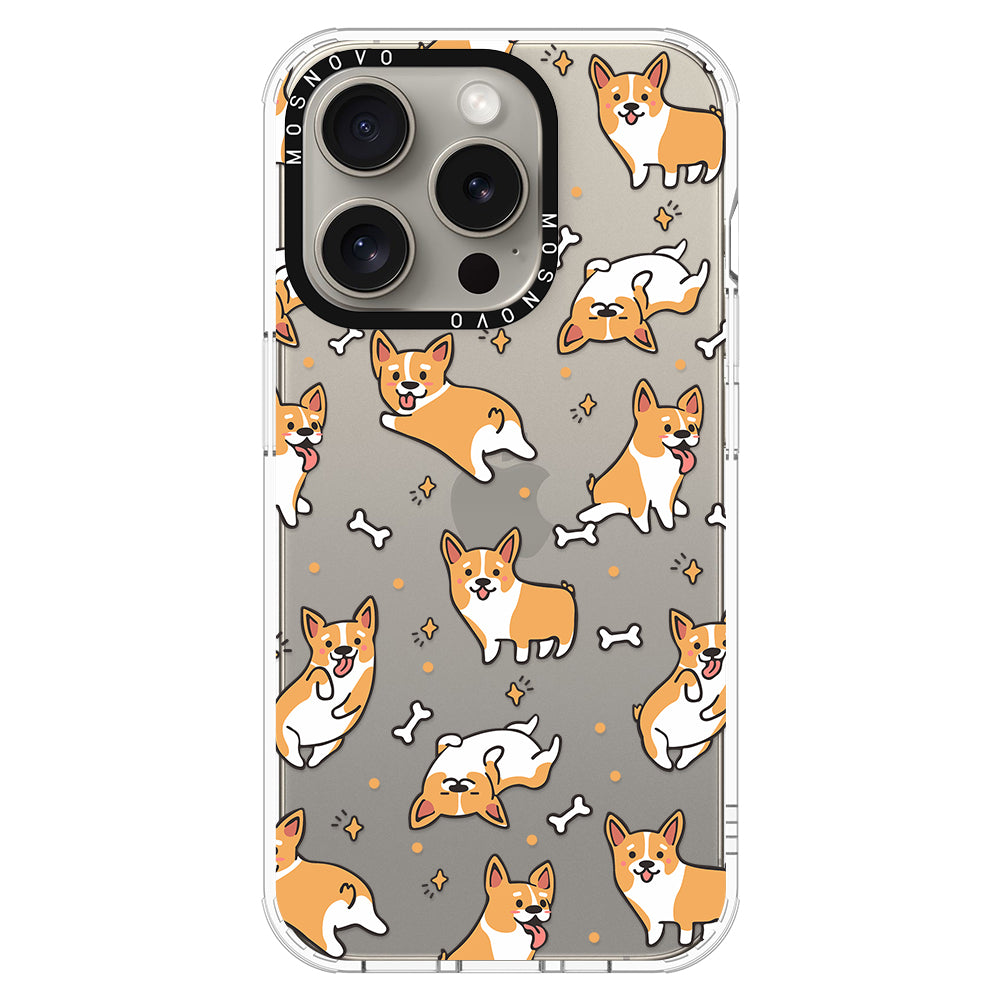 Corgi Phone Case - iPhone 15 Pro Case - MOSNOVO