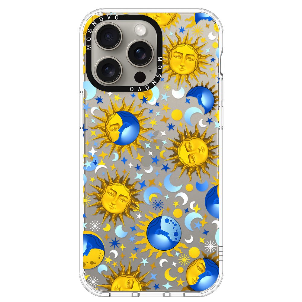 Sun and Moon Phone Case - iPhone 15 Pro Max Case - MOSNOVO