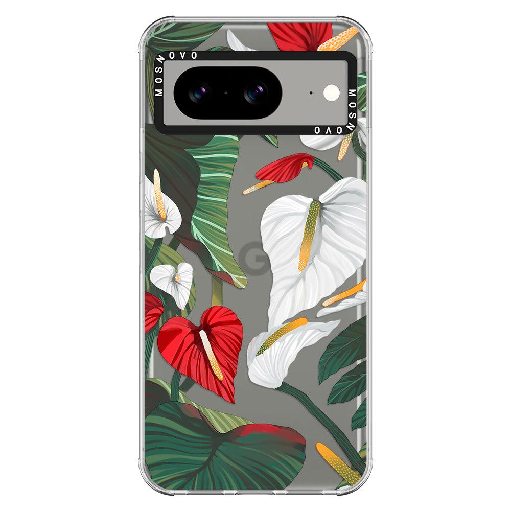 Anthurium Phone Case - Google Pixel 8 Case - MOSNOVO