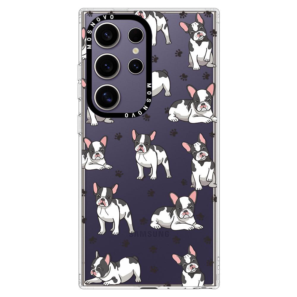 French Bull Dog Phone Case - Samsung Galaxy S24 Ultra Case - MOSNOVO