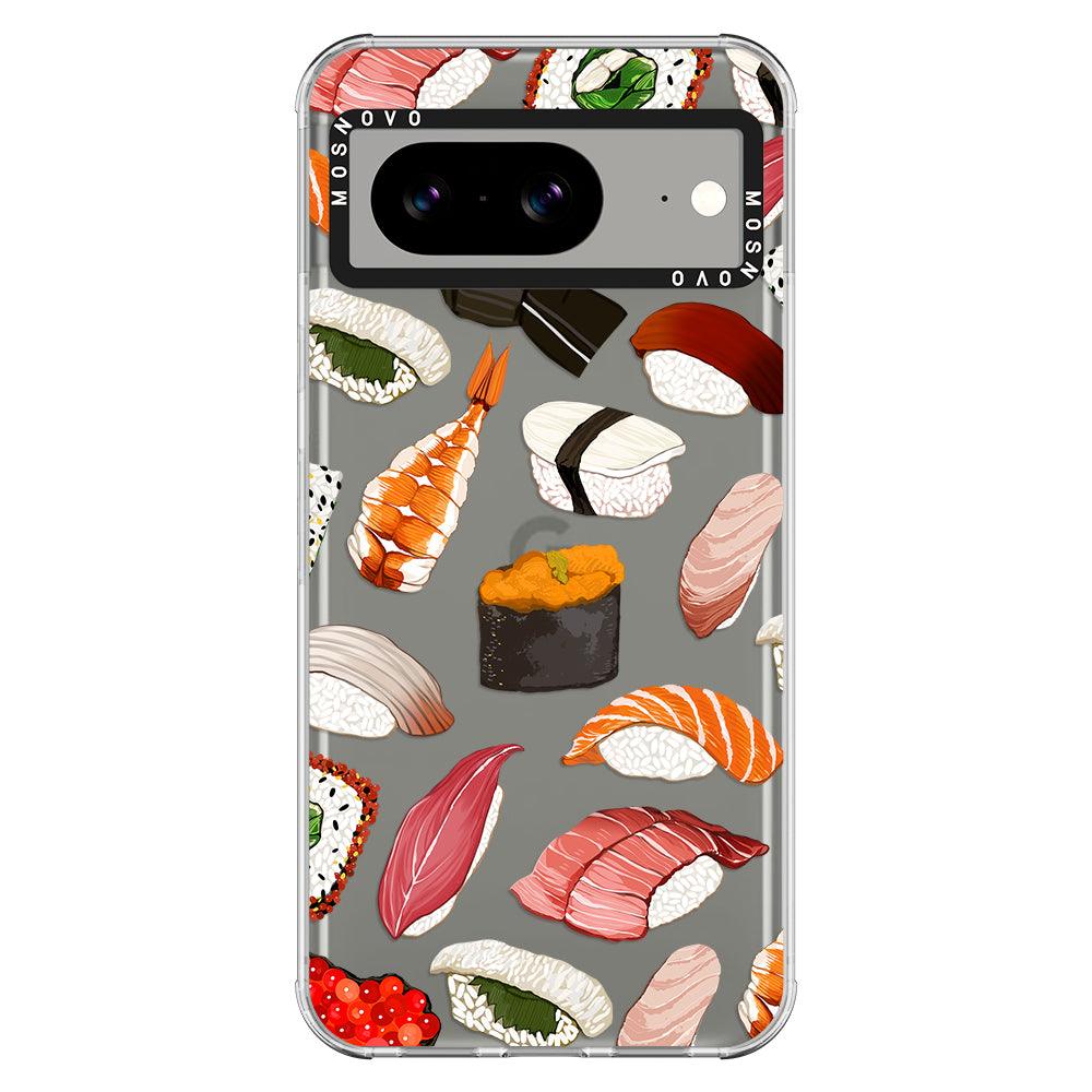 Mixed Sushi Phone Case - Google Pixel 8 Case - MOSNOVO