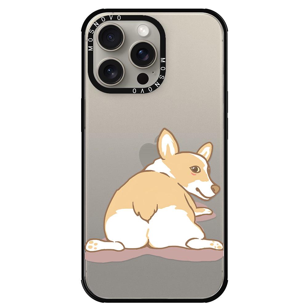 Corgi Dog Phone Case - iPhone 15 Pro Max Case - MOSNOVO