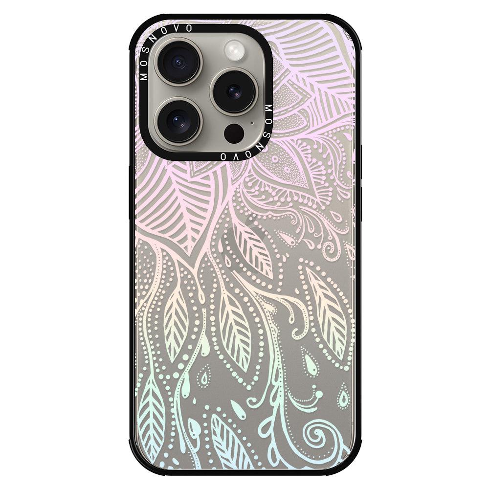 Dreamy Henna Phone Case - iPhone 15 Pro Case - MOSNOVO