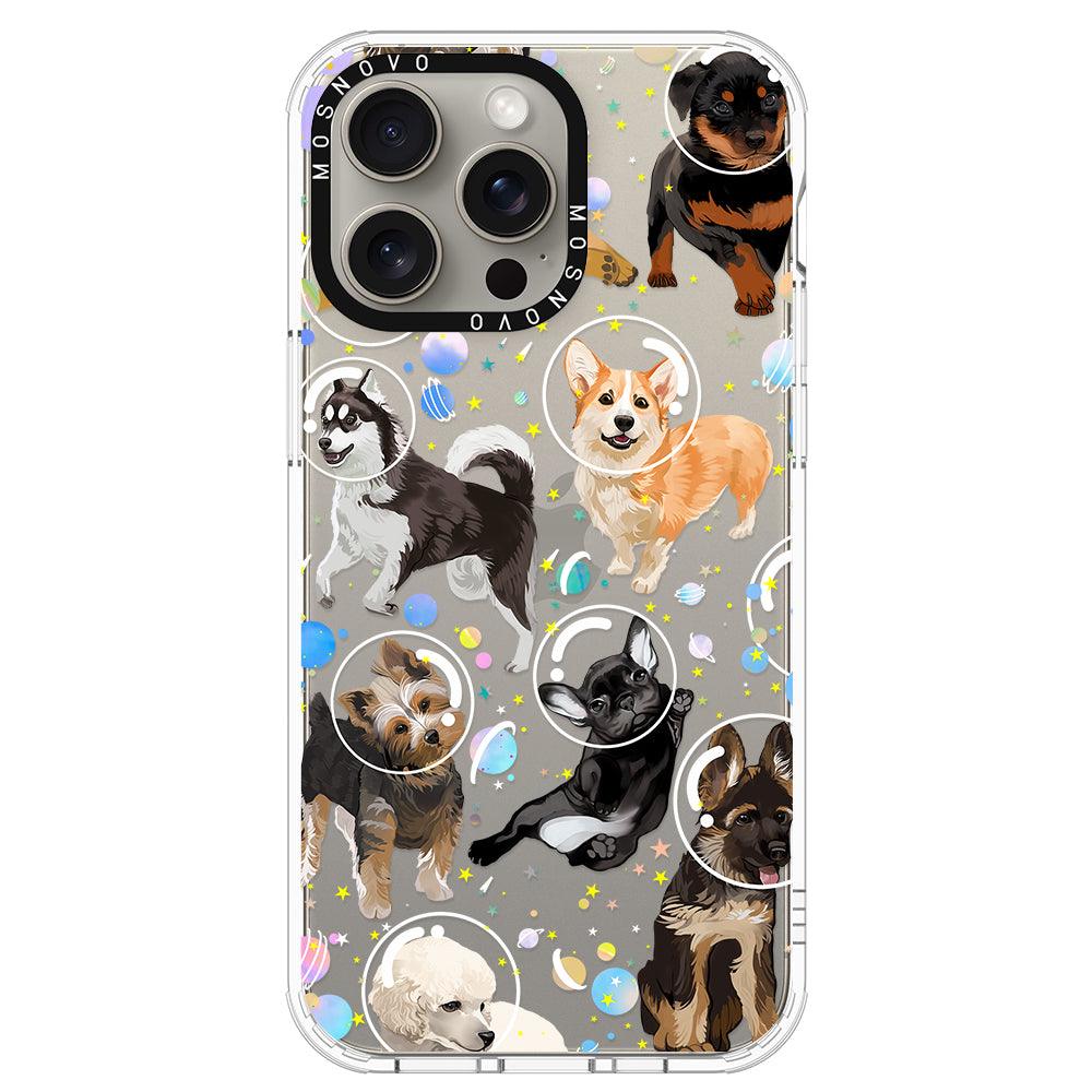 Space Dog Phone Case - iPhone 15 Pro Max Case - MOSNOVO