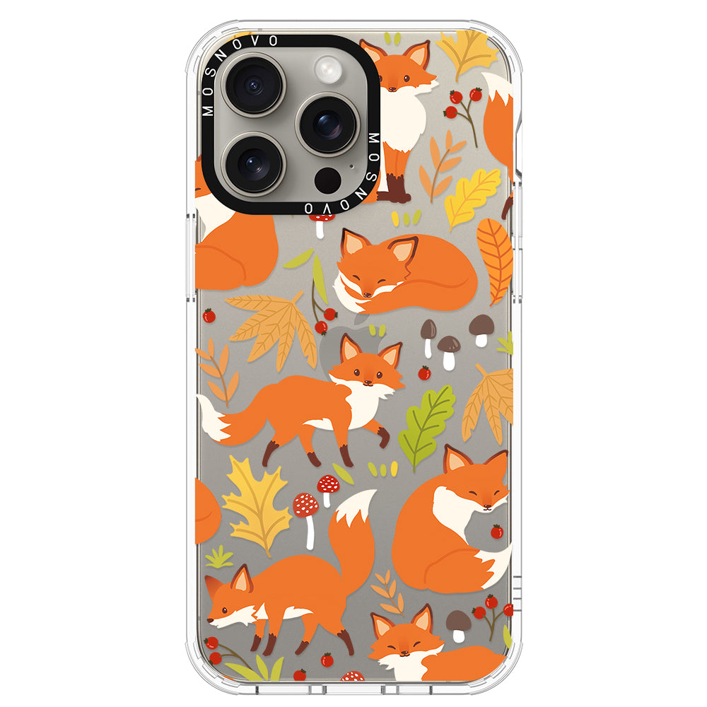 Autumn Fox Phone Case - iPhone 15 Pro Max Case - MOSNOVO