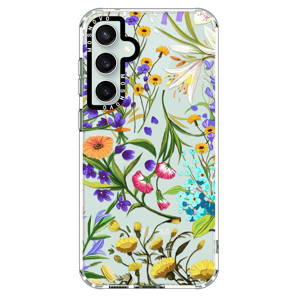 Floral Garden Phone Case - Samsung Galaxy S23 FE Case