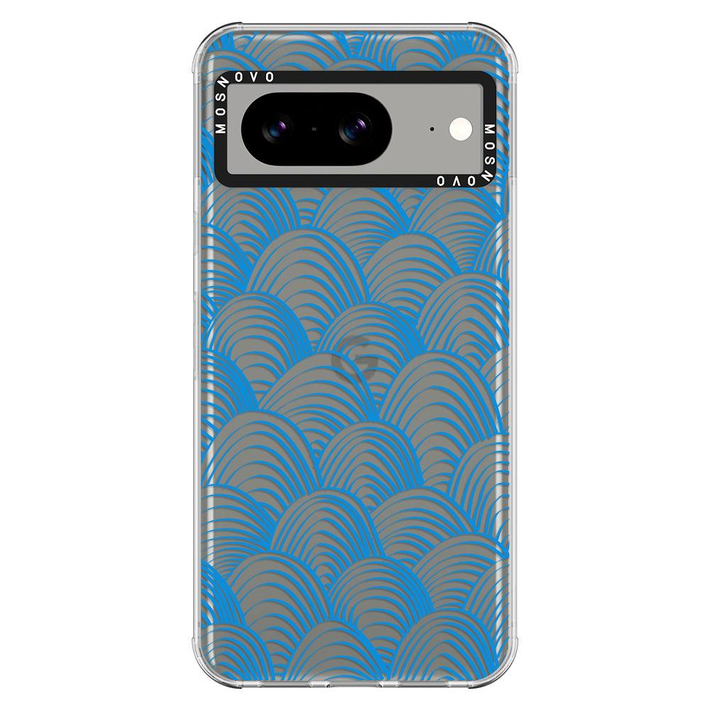 Wavy Wave Phone Case - Google Pixel 8 Case - MOSNOVO