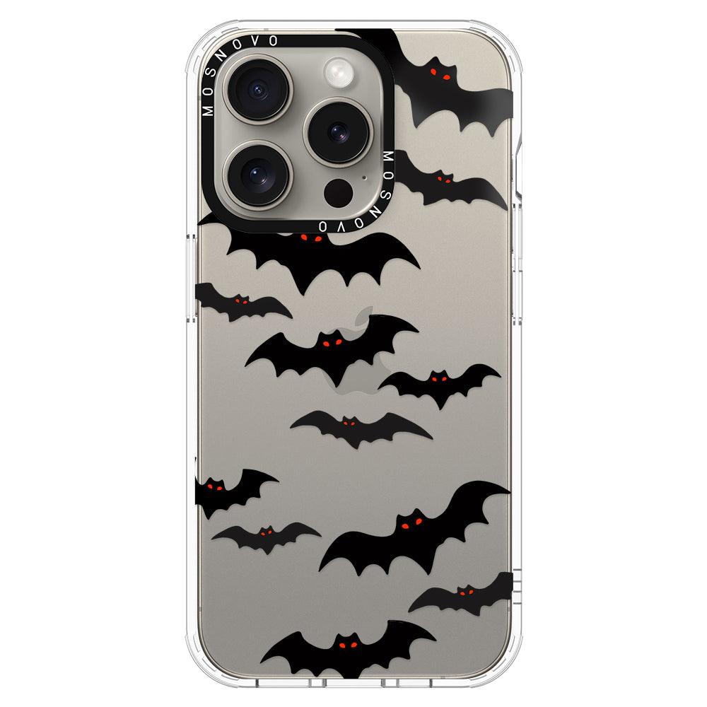 Evil Bat Phone Case - iPhone 15 Pro Case - MOSNOVO