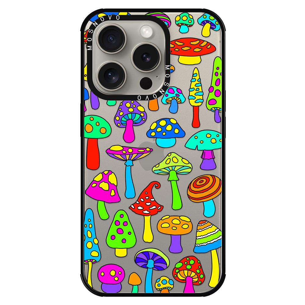 Wild Mushroom Phone Case - iPhone 15 Pro Case - MOSNOVO