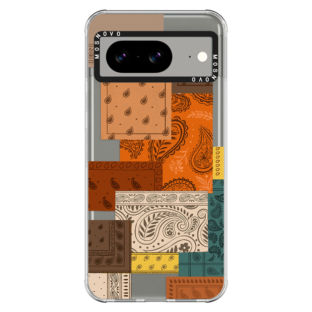 Vintage Paisley Phone Case - Google Pixel 8 Case - MOSNOVO