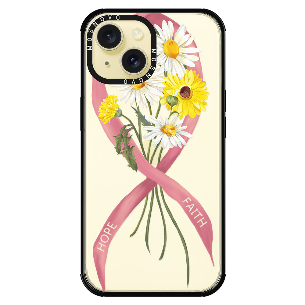 Breast Awareness Phone Case - iPhone 15 Case - MOSNOVO