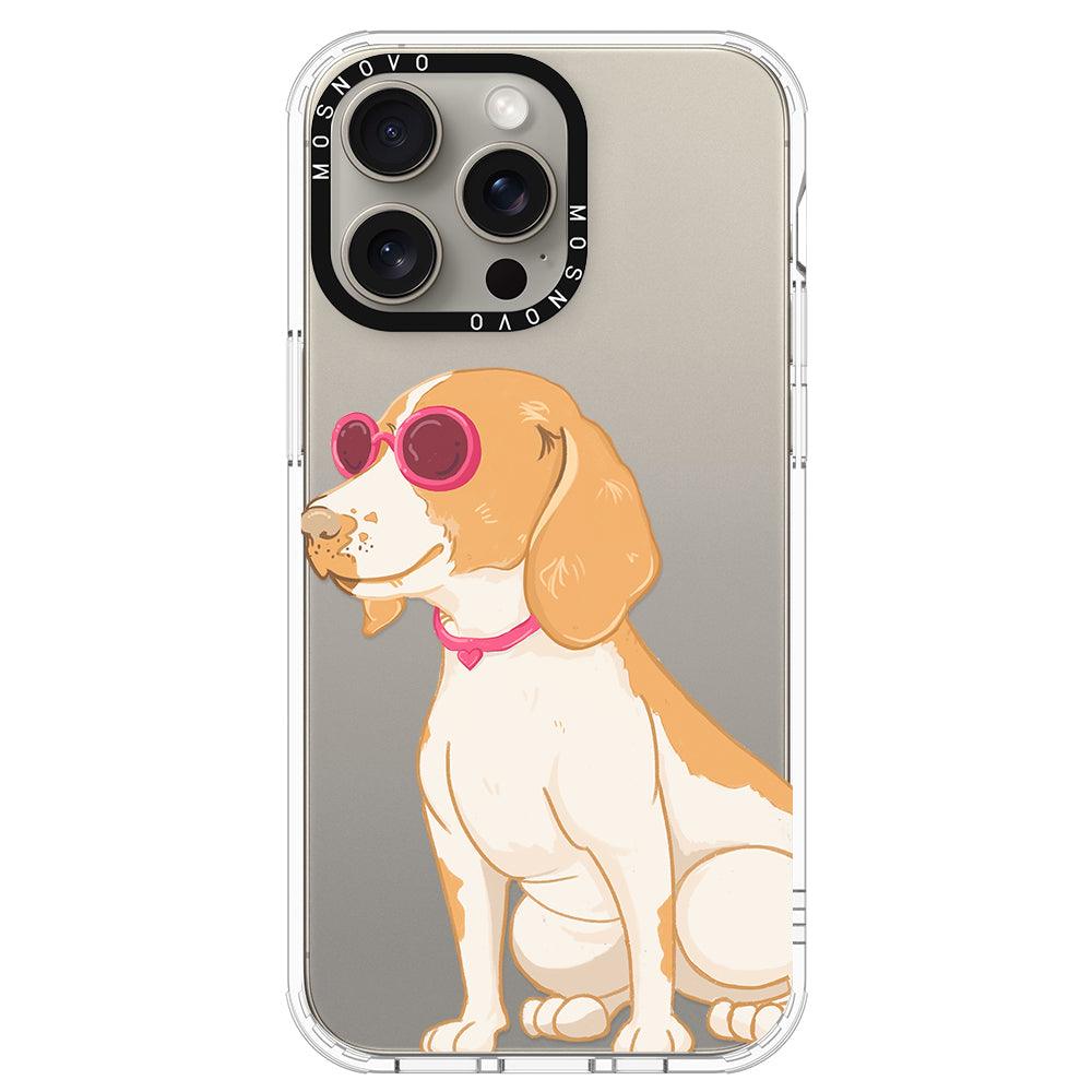 Cute Beagle Phone Case - iPhone 15 Pro Max Case - MOSNOVO