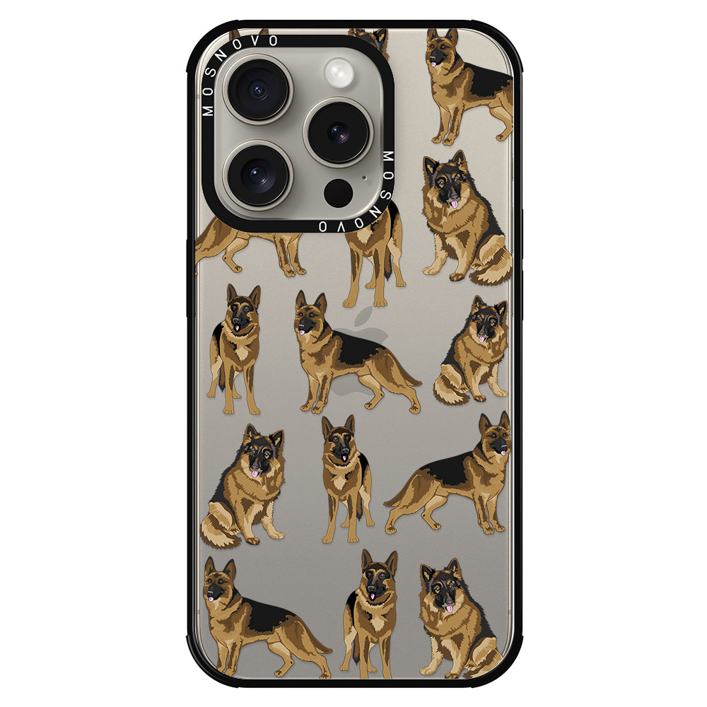 Shepherd Dog Phone Case - iPhone 15 Pro Case - MOSNOVO