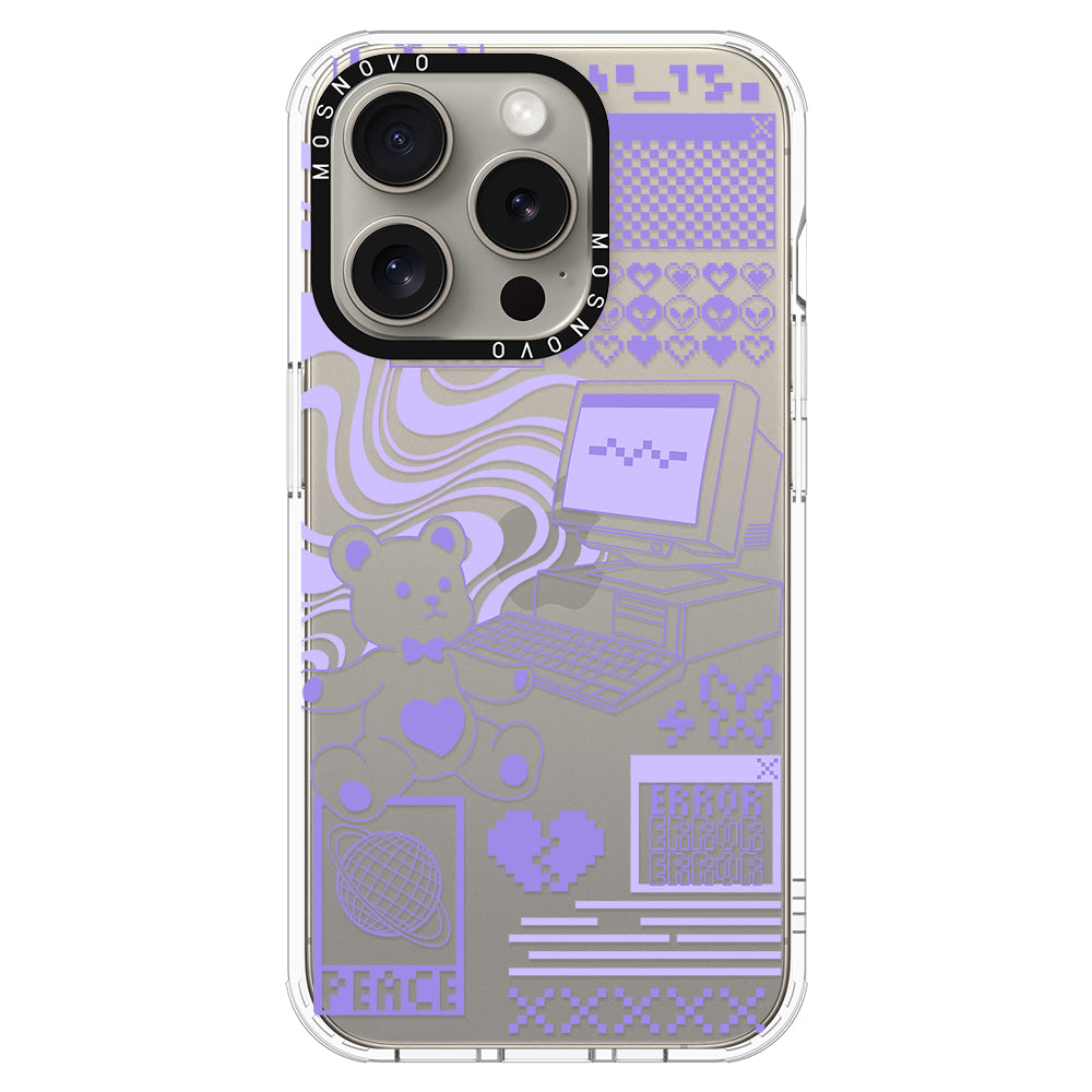 Y2K Aesthetic Phone Case - iPhone 15 Pro Case - MOSNOVO