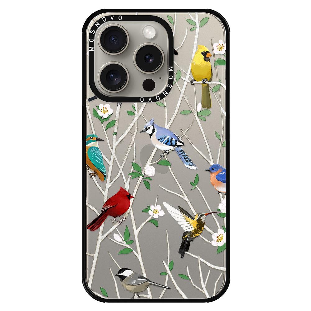 Wild Bird Phone Case - iPhone 15 Pro Case - MOSNOVO