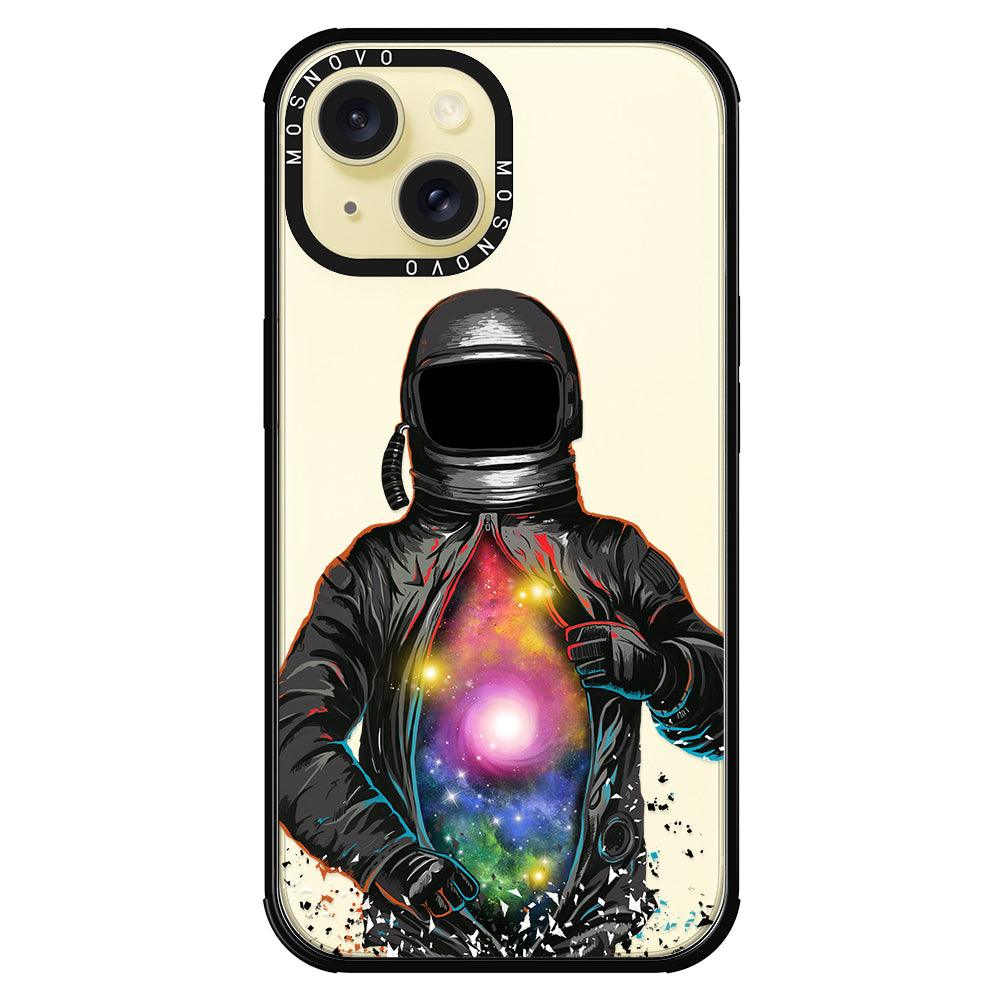 Mystery Astronaut Phone Case - iPhone 15 Plus Case - MOSNOVO