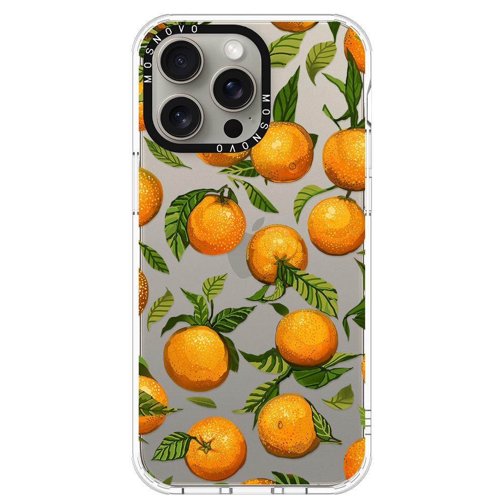 Tangerine Phone Case - iPhone 15 Pro Max Case - MOSNOVO