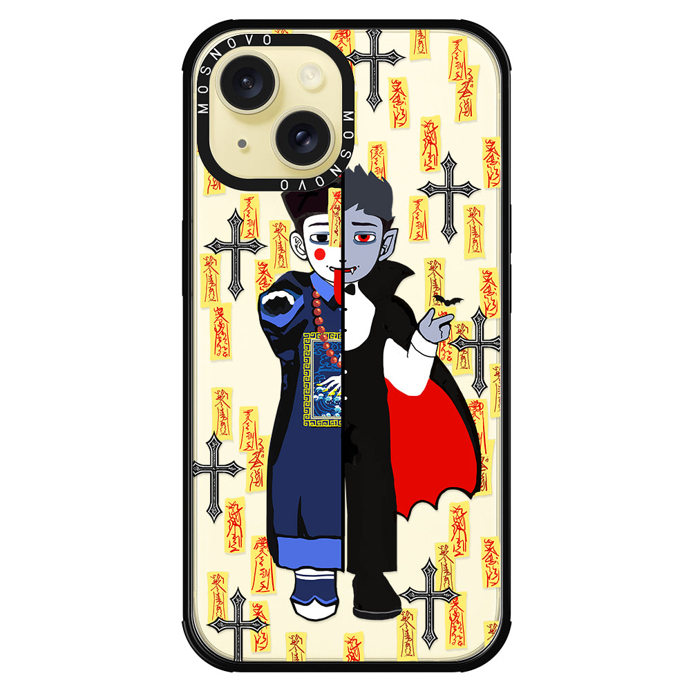 Vampire Vs Jiangshi Phone Case - iPhone 15 Case - MOSNOVO