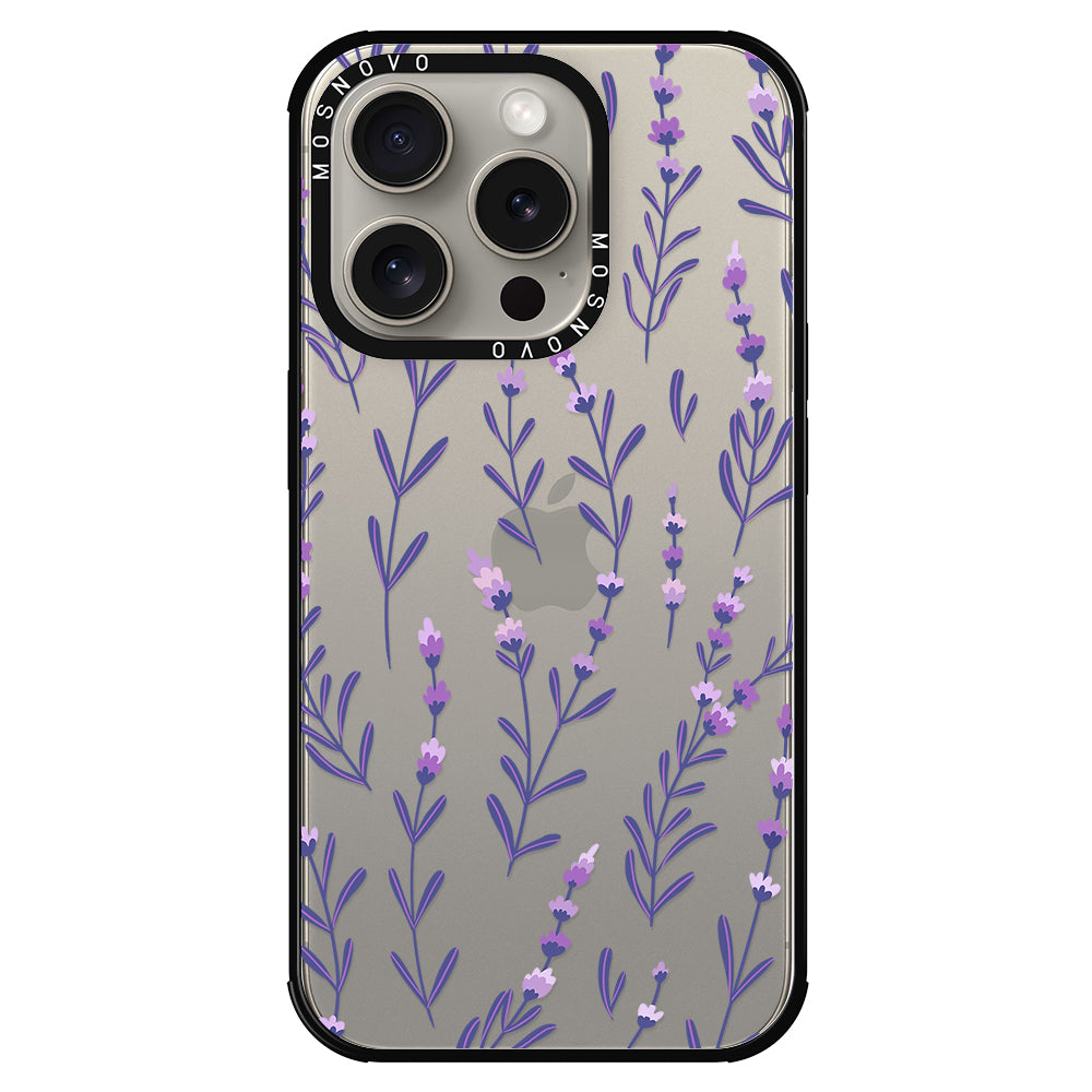 Lavenders Phone Case - iPhone 15 Pro Case - MOSNOVO