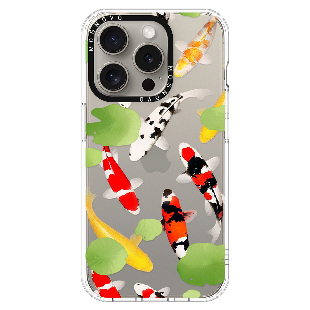 Koi Phone Case - iPhone 15 Pro Case - MOSNOVO