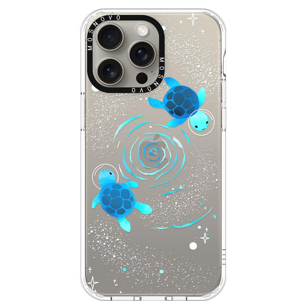 Space Turtle Phone Case - iPhone 15 Pro Max Case - MOSNOVO