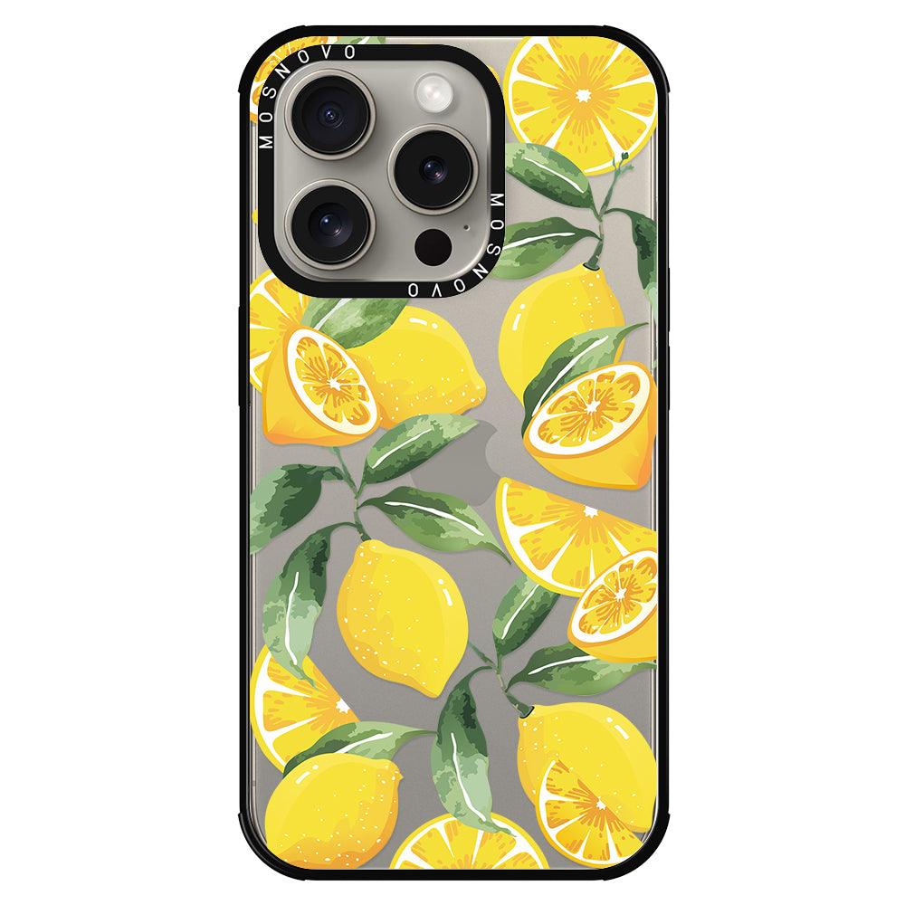 Lemon Phone Case - iPhone 15 Pro Case - MOSNOVO