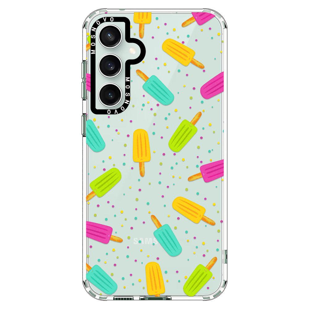 Rainbow Ice Pop Phone Case - Samsung Galaxy S23 FE Case