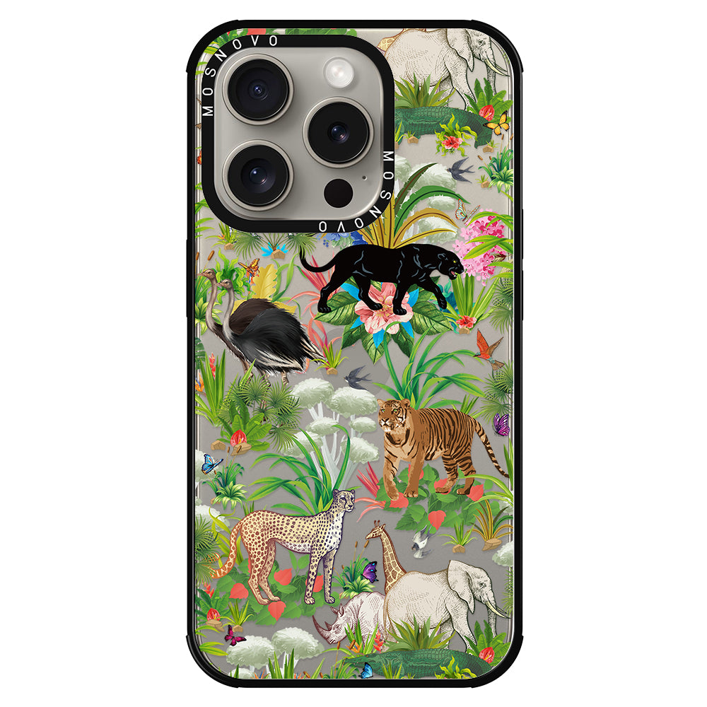 Wildlife Phone Case - iPhone 15 Pro Case - MOSNOVO