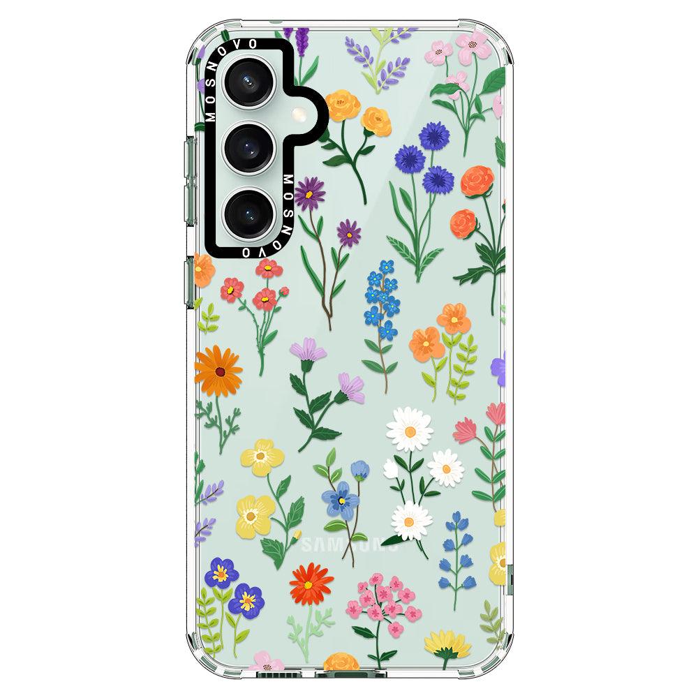 Botanical Floral Phone Case - Samsung Galaxy S23 FE Case