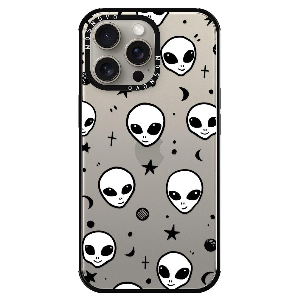 Cute Alien Phone Case - iPhone 15 Pro Max Case - MOSNOVO