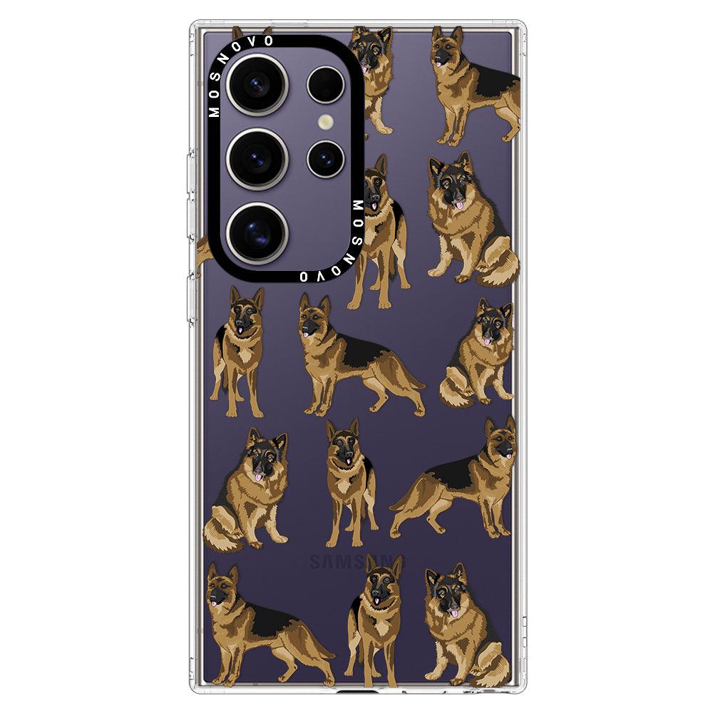 Shepherd Dog Phone Case - Samsung Galaxy S24 Ultra Case - MOSNOVO