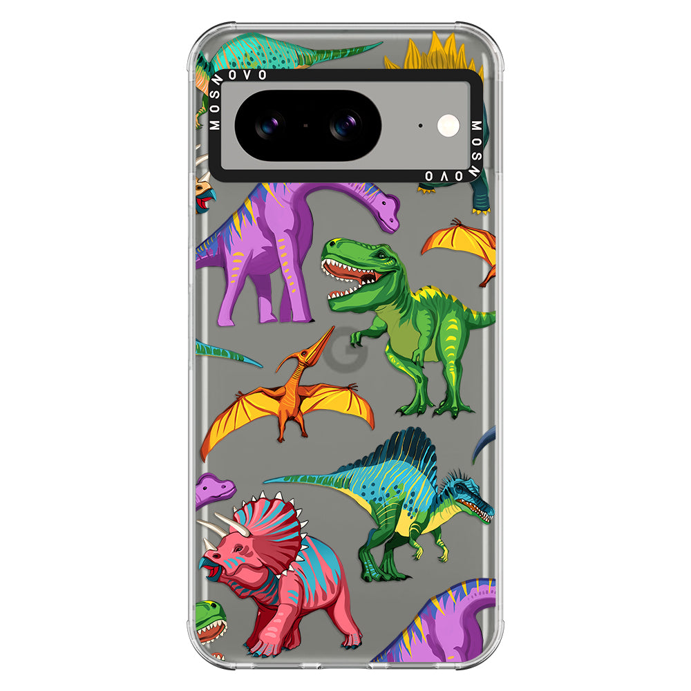 Dinosaur World Phone Case - Google Pixel 8 Case - MOSNOVO