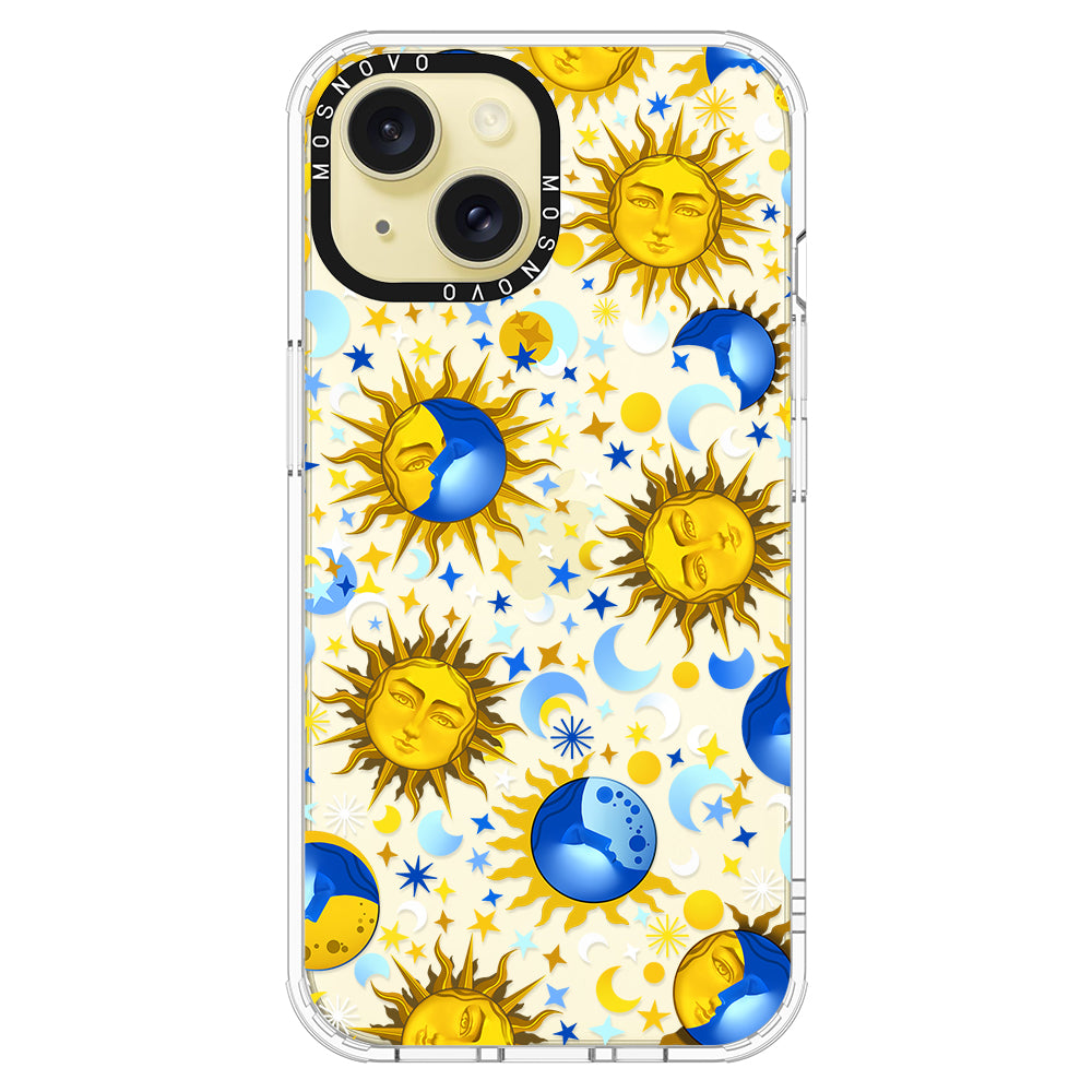 Sun and Moon Phone Case - iPhone 15 Case - MOSNOVO