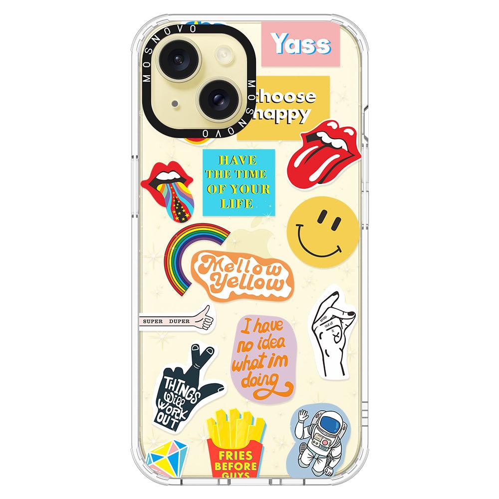 Pop Culture Phone Case - iPhone 15 Plus Case - MOSNOVO