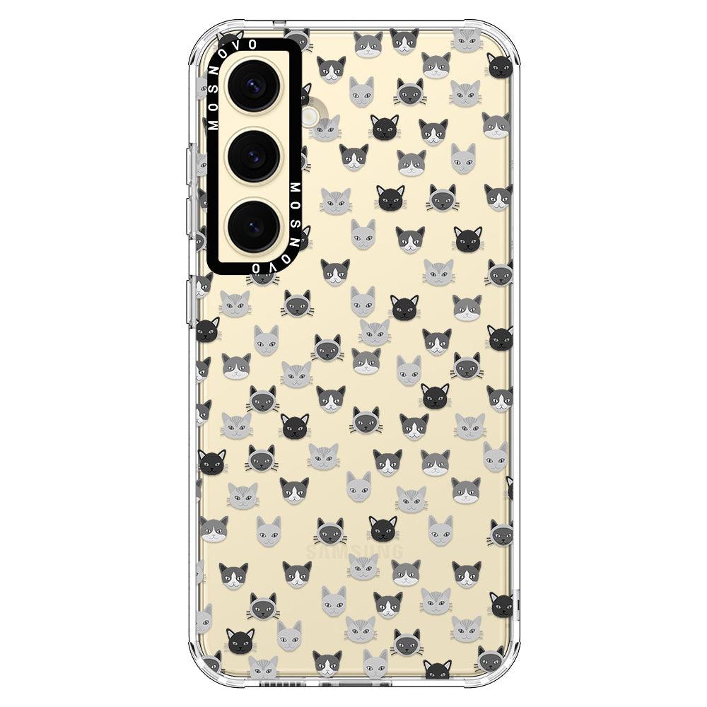 Cats Phone Case - Samsung Galaxy S24 Case - MOSNOVO