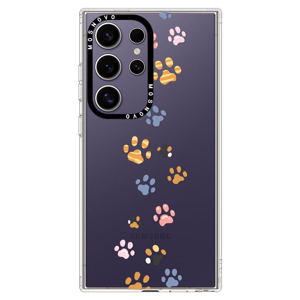 Animal Paw Phone Case - Samsung Galaxy S24 Ultra Case - MOSNOVO