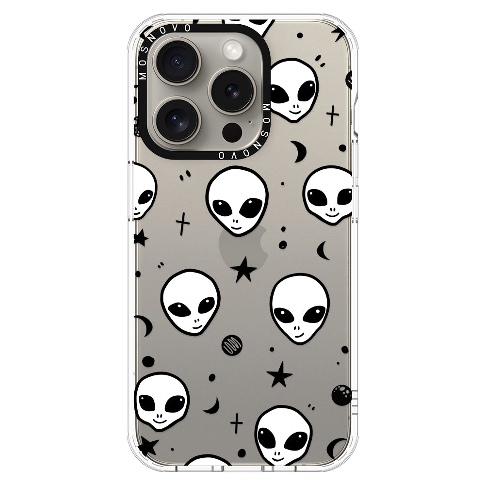 Cute Alien Phone Case - iPhone 15 Pro Case - MOSNOVO