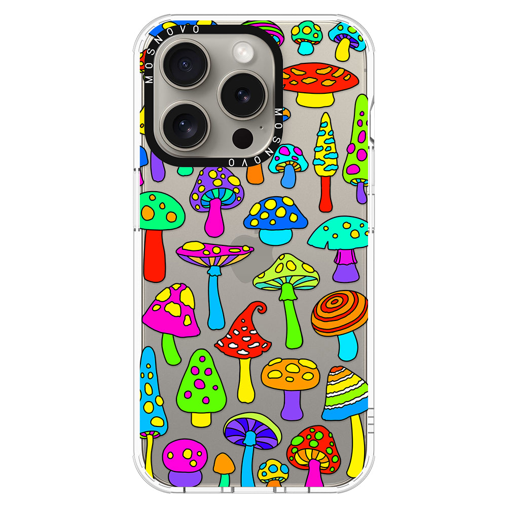 Wild Mushroom Phone Case - iPhone 15 Pro Case - MOSNOVO