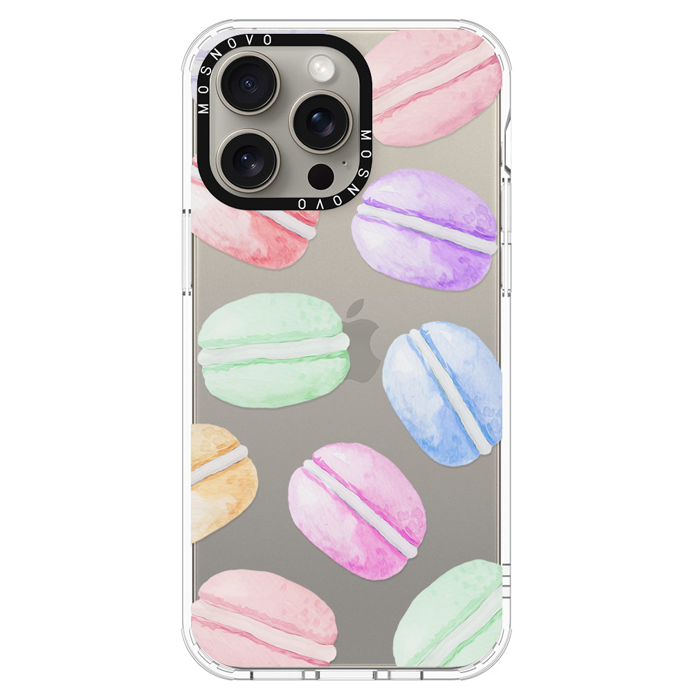 Pastel Macaron Phone Case - iPhone 15 Pro Max Case - MOSNOVO