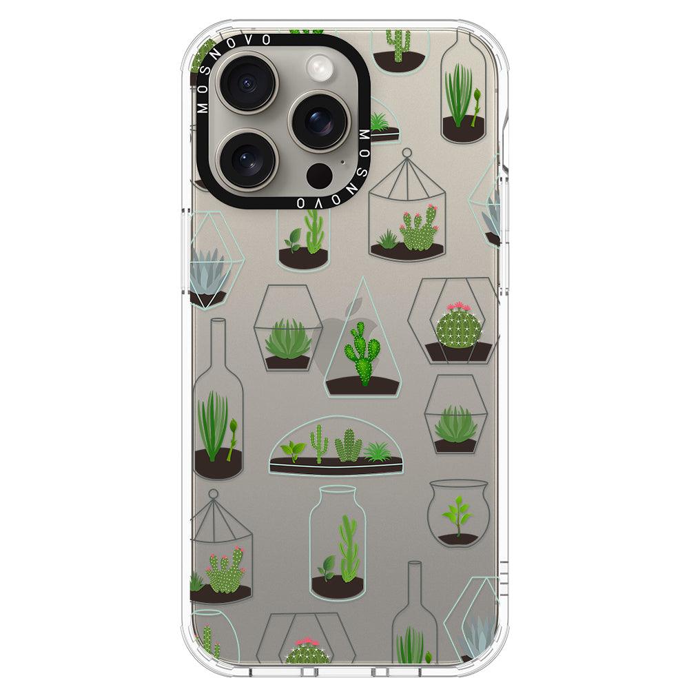 Cactus Plant Phone Case - iPhone 15 Pro Max Case - MOSNOVO