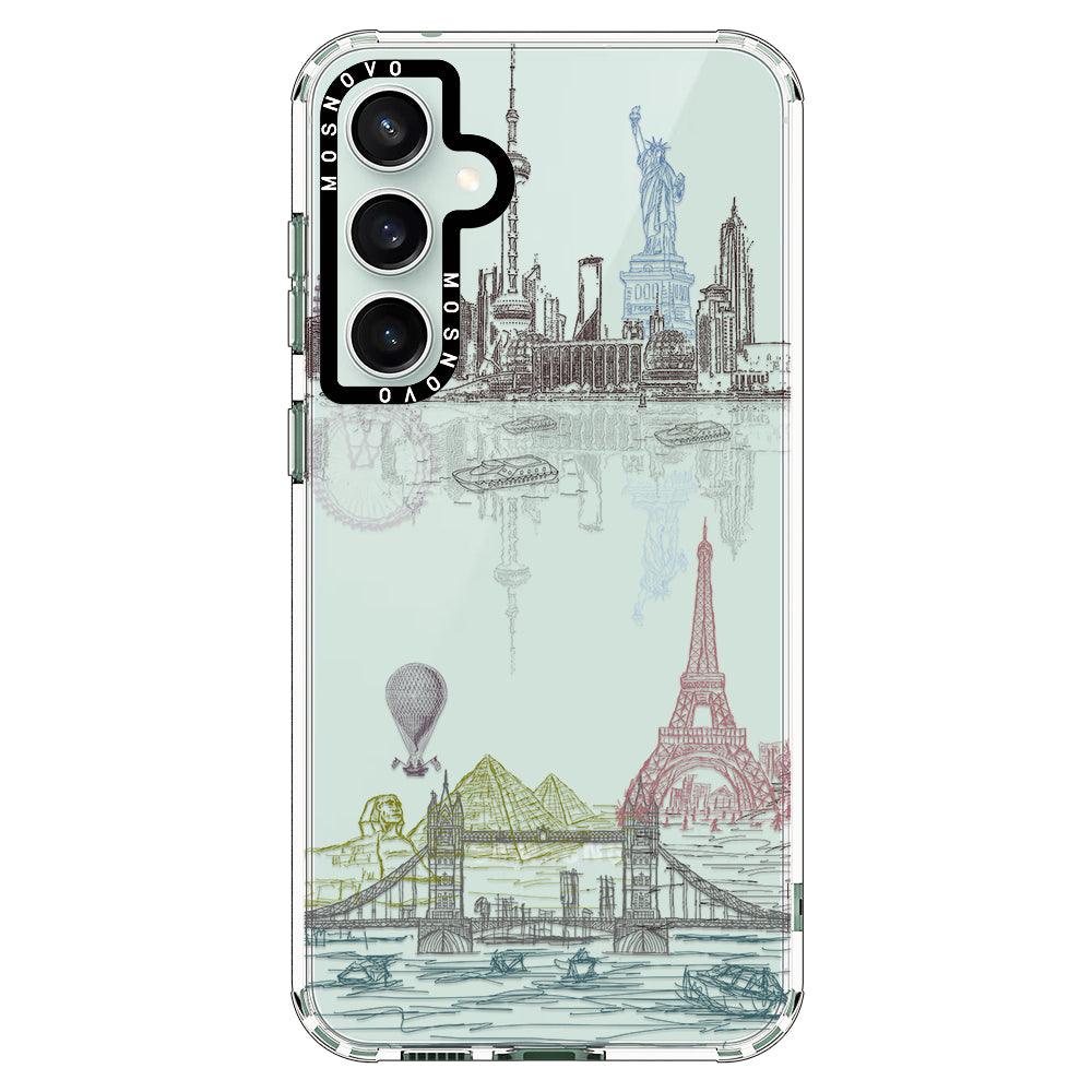 World Landscape Phone Case - Samsung Galaxy S23 FE Case